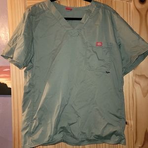 Green Scrub Top